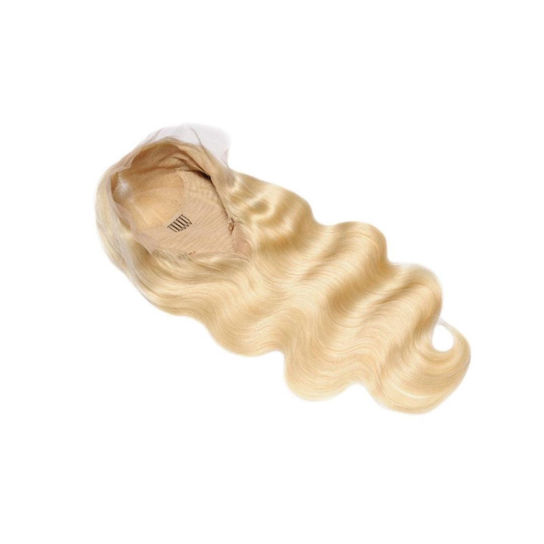 613 Body Wave Wig Transparent Lace Frontal (10-40in)