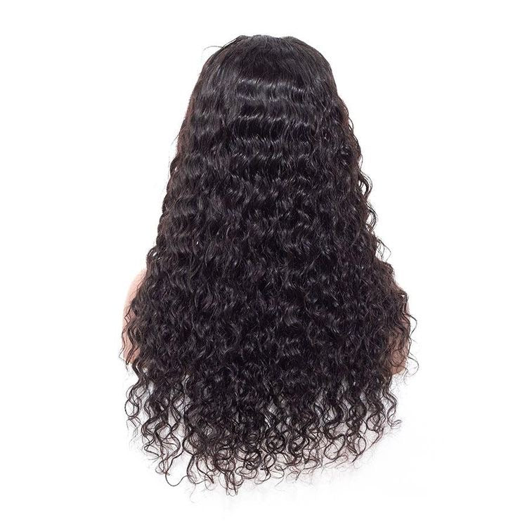 Natural Water Wave Lace Front Wig(18-36in)